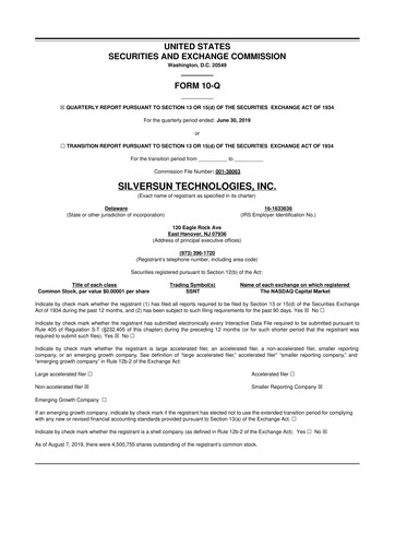 Thumbnail QXO, Inc. 10-Q Quarterly Report FY2019 