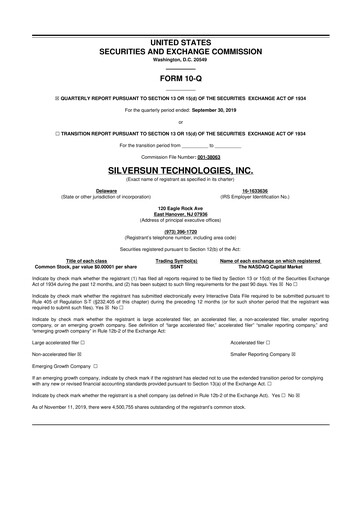 Thumbnail QXO, Inc. 10-Q Quarterly Report FY2019 