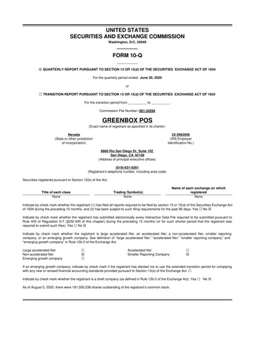 Thumbnail Ryvyl Inc. 10-Q Quarterly Report FY2020 