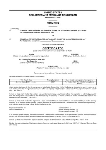 Thumbnail Ryvyl Inc. 10-Q Quarterly Report FY2021 
