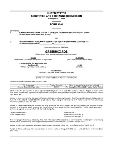 Thumbnail Ryvyl Inc. 10-Q Quarterly Report FY2022 