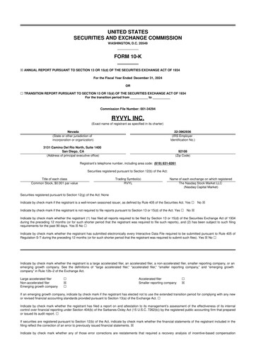Thumbnail Ryvyl Inc. 10-K Annual Report 2024