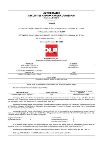 Thumbnail OLB Group 10-Q Quarterly Report FY2026 Q2