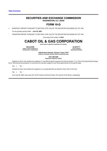 Thumbnail Coterra Energy 10-Q Quarterly Report FY 