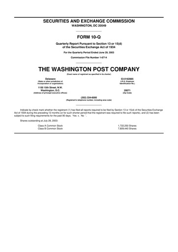 Thumbnail Graham Holdings 10-Q Quarterly Report FY 