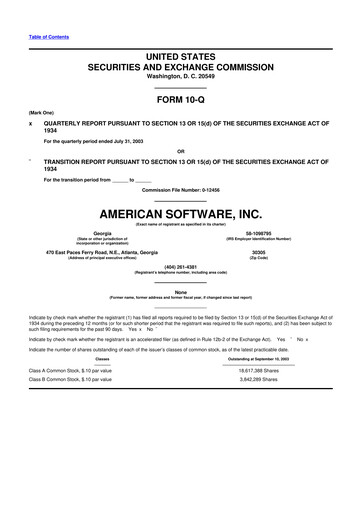 Thumbnail Logility Supply Chain Solutions 10-Q Quarterly Report FY 