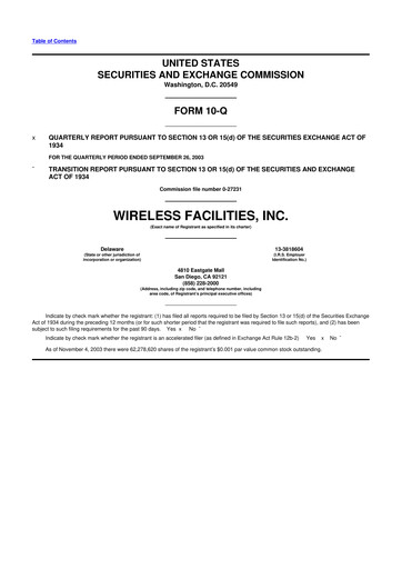 Thumbnail Kratos Defense & Security Solutions 10-Q Quarterly Report FY 