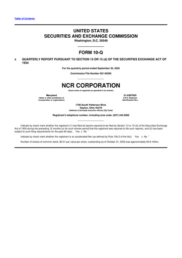 Thumbnail NCR Voyix Corporation 10-Q Quarterly Report FY 