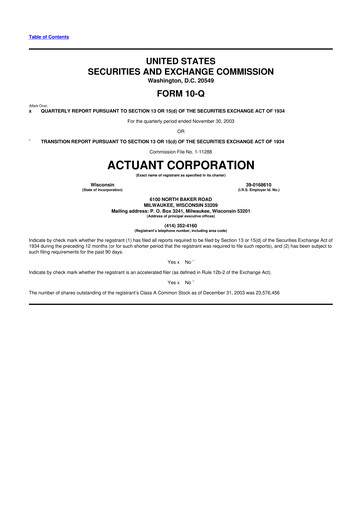 Thumbnail Enerpac Tool Group
 10-Q Quarterly Report FY 