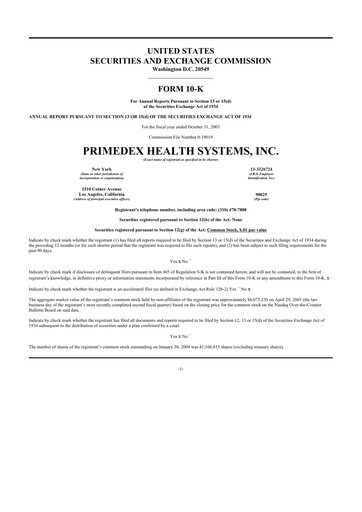 Thumbnail RadNet 10-K Annual Report 