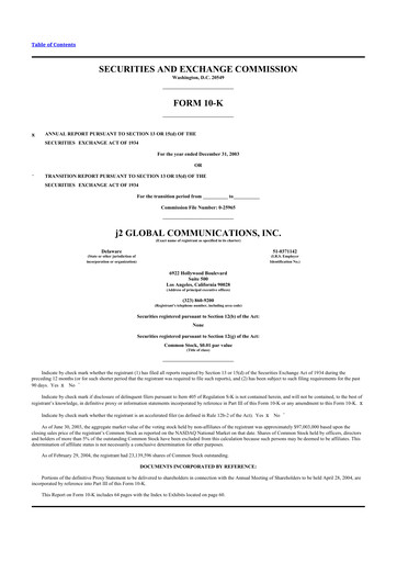 Thumbnail Ziff Davis 10-K Annual Report 