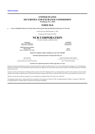 Thumbnail NCR Voyix Corporation 10-K Annual Report 