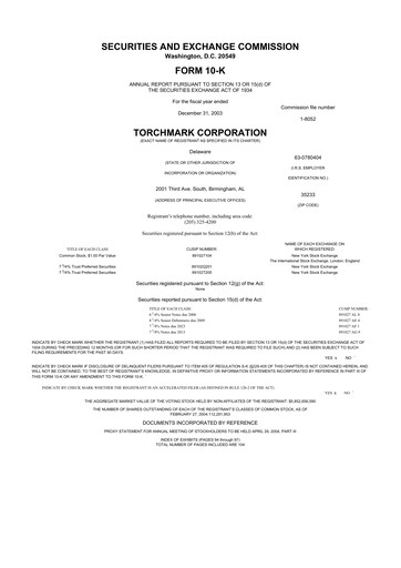 Thumbnail Globe Life
 10-K Annual Report 
