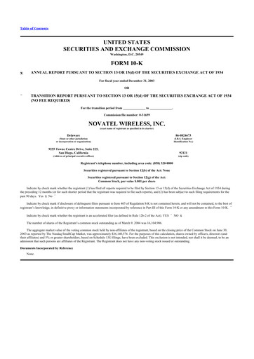 Vorschaubild Inseego 10-K Jahresbericht 