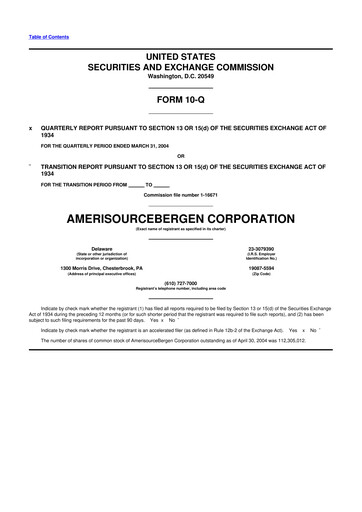 Thumbnail Cencora 10-Q Quarterly Report FY 