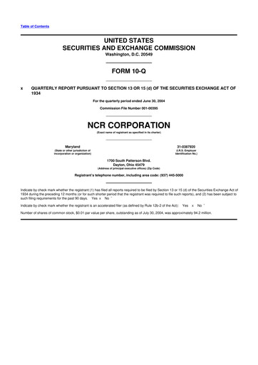 Thumbnail NCR Voyix Corporation 10-Q Quarterly Report FY 