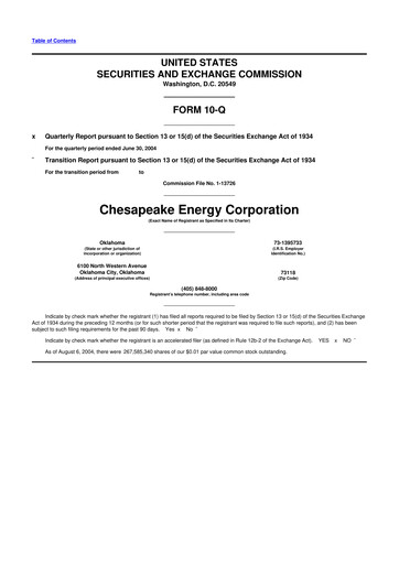 Thumbnail Expand Energy 10-Q Quarterly Report FY 