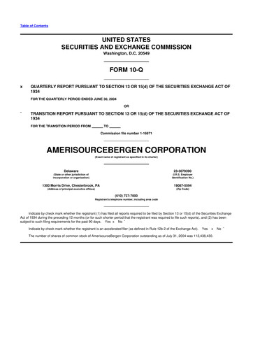 Thumbnail Cencora 10-Q Quarterly Report FY 