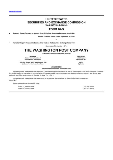 Thumbnail Graham Holdings 10-Q Quarterly Report FY 
