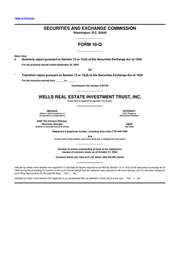 Thumbnail Piedmont Realty Trust 10-Q Quarterly Report FY 