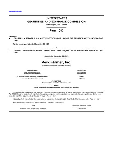 Thumbnail Revvity 10-Q Quarterly Report FY 