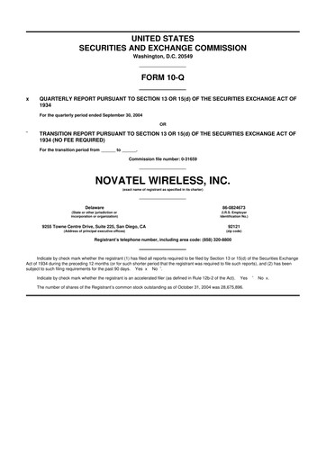 Thumbnail Inseego 10-Q Quarterly Report FY 