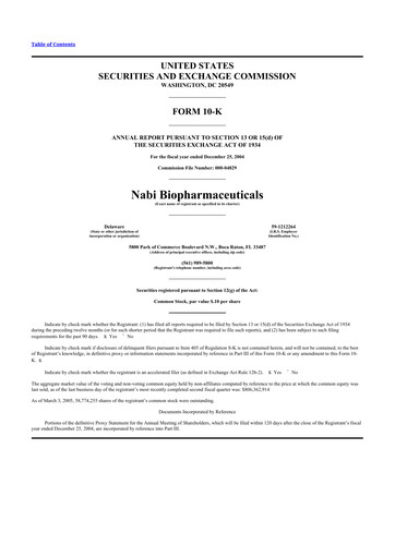 Miniature Vaxart 10-K Rapport annuel 