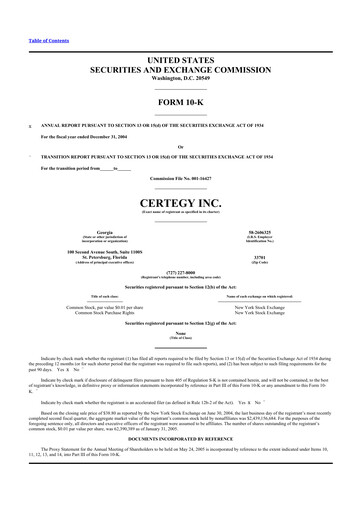 Thumbnail Fidelity National Information Services 10-K Annual Report 