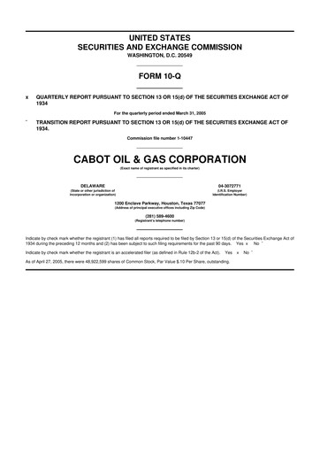 Thumbnail Coterra Energy 10-Q Quarterly Report FY 