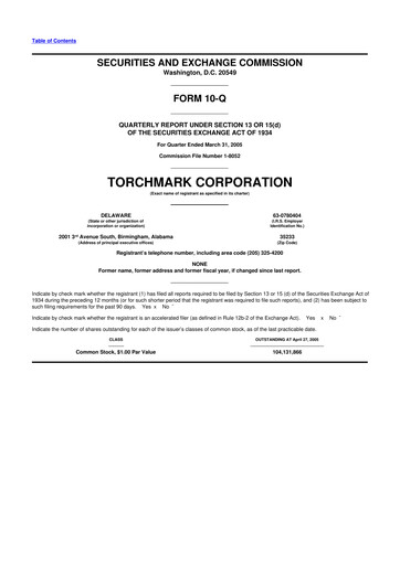 Thumbnail Globe Life
 10-Q Quarterly Report FY 