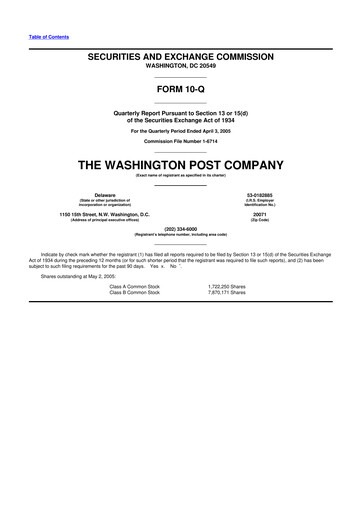 Thumbnail Graham Holdings 10-Q Quarterly Report FY 