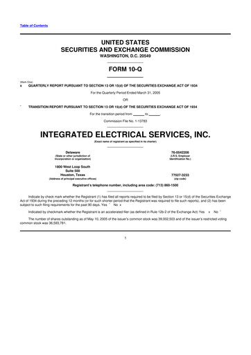 Thumbnail IES Holdings 10-Q Quarterly Report FY 