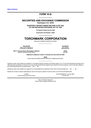 Thumbnail Globe Life
 10-Q Quarterly Report FY 