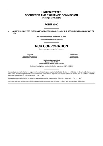 Thumbnail NCR Voyix Corporation 10-Q Quarterly Report FY 