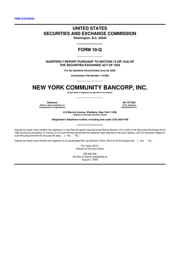 Thumbnail Flagstar Bank 10-Q Quarterly Report FY 