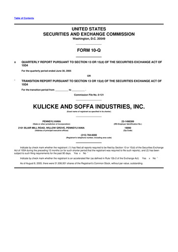 Thumbnail Kulicke and Soffa Industries 10-Q Quarterly Report FY 