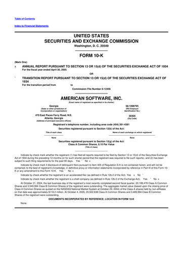 Thumbnail Logility Supply Chain Solutions 10-K Annual Report 