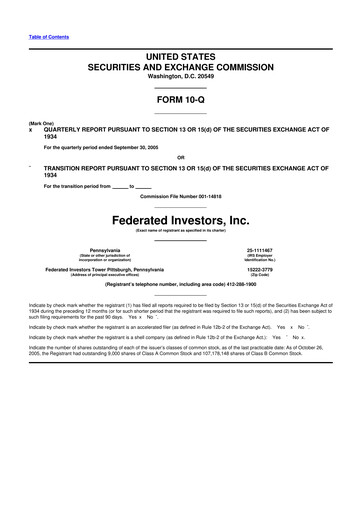 Thumbnail Federated Hermes
 10-Q Quarterly Report FY 