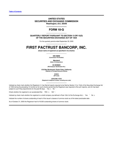 Thumbnail Banc of California 10-Q Quarterly Report FY 