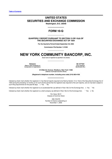 Thumbnail Flagstar Bank 10-Q Quarterly Report FY 