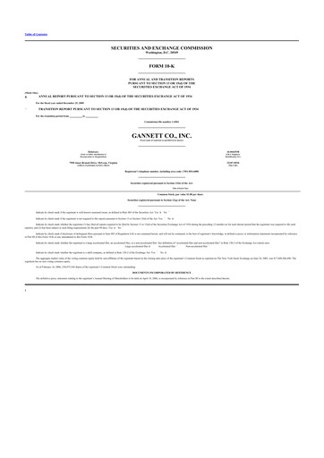 Thumbnail Tegna 10-K Annual Report 