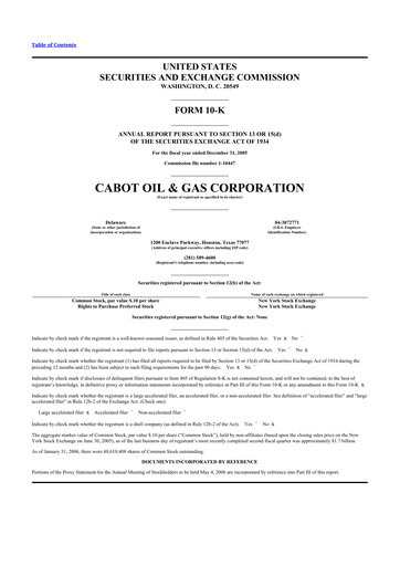 Thumbnail Coterra Energy 10-K Annual Report 