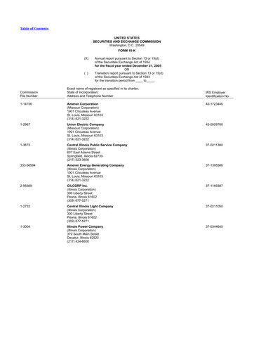 Thumbnail Ameren
 10-K Annual Report 