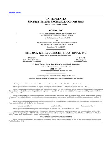 Thumbnail Heidrick & Struggles

 10-K Annual Report 