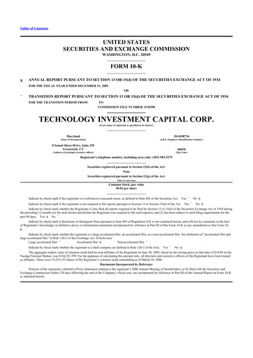 Thumbnail Oxford Square Capital
 10-K Annual Report 