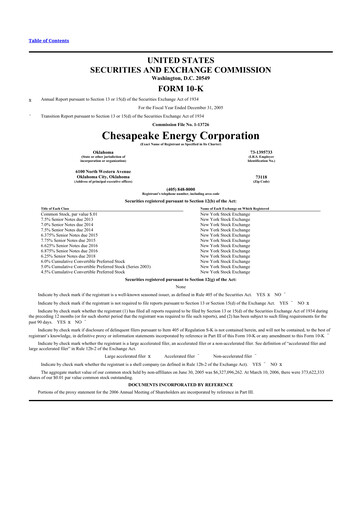 Thumbnail Expand Energy 10-K Annual Report 