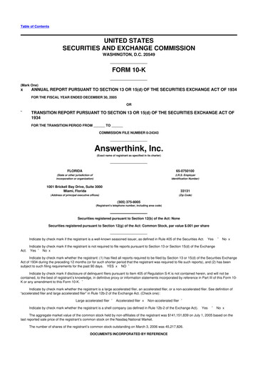 Thumbnail The Hackett Group

 10-K Annual Report 