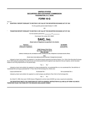 Thumbnail Leidos 10-Q Quarterly Report FY 