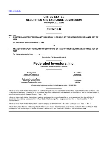 Thumbnail Federated Hermes
 10-Q Quarterly Report FY 
