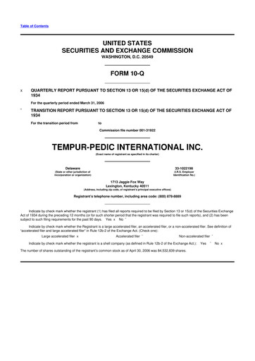 Thumbnail Somnigroup International 10-Q Quarterly Report FY 